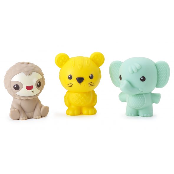 INFANTINO ZVÍŘÁTKA DO KOUPELE ŠROUBOVACÍ ZOO 3 KS - HRAČKY DO VANY - PRO DĚTI