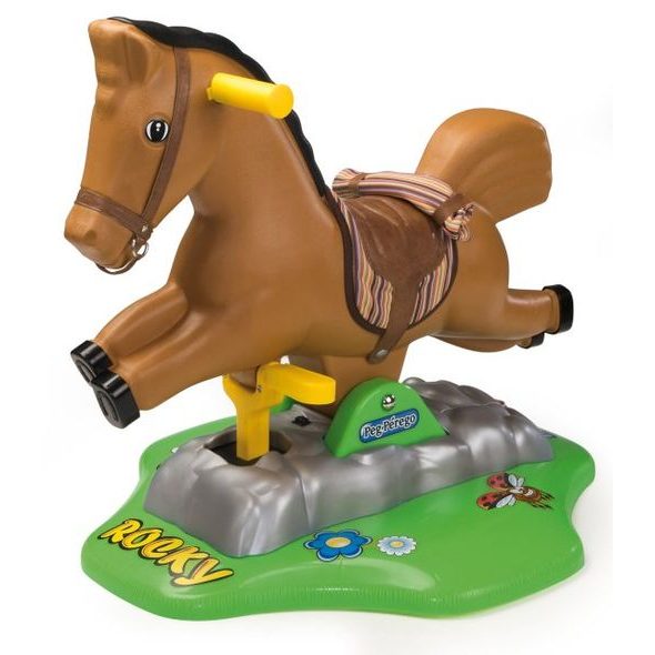 PEG PEREGO KŮŇ ROCKY - POSLEDNÍ KUS NA PRODEJNĚ - VÝPRODEJ - OUTLET