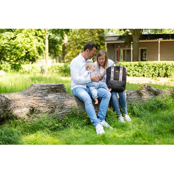 CHILDHOME PŘEBALOVACÍ BATOH FAMILY CLUB BLACK - PŘEBALOVACÍ BATOHY - KOČÁRKY A PŘÍSLUŠENSTVÍ