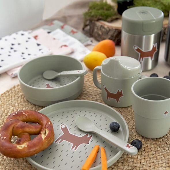 LÄSSIG BOWL PP/CELLULOSE LITTLE FOREST RABBIT - MISKY, TALÍŘKY A PODLOŽKY - KRMENÍ