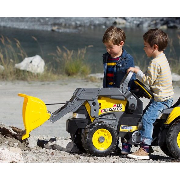 PEG PEREGO VOZÍTKO MAXI EXCAVATOR - ELEKTRICKÁ VOZÍTKA - PRO DĚTI