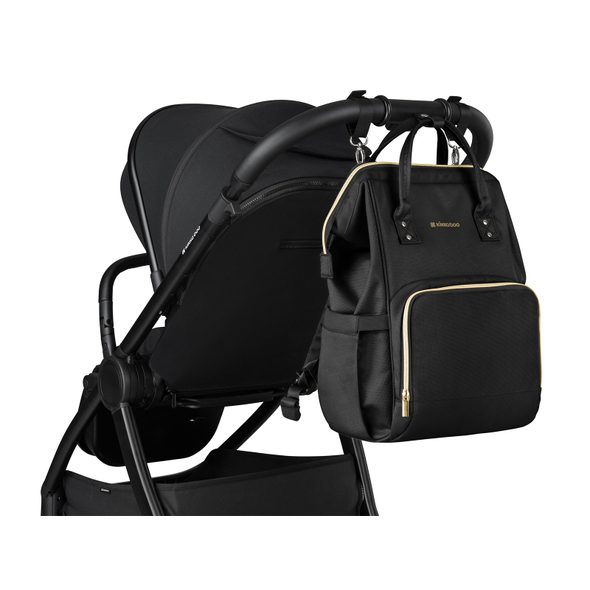 KIKKABOO PŘEBALOVACÍ BATOH SIENA BLACK & GOLD - PŘEBALOVACÍ BATOHY - KOČÁRKY A PŘÍSLUŠENSTVÍ