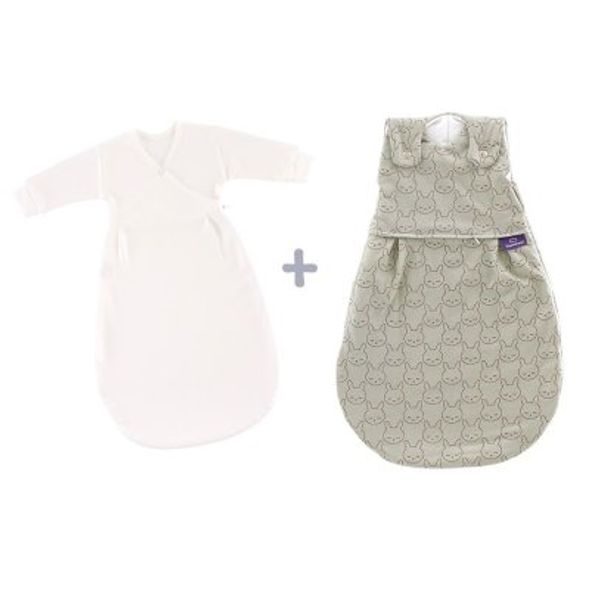 TRÄUMELAND SPACÍ PYTEL LIEBMICH 3DÍLNÝ SET KUSCHELHASE GRÜN 62/68 - SPACÍ PYTLE - SPINKÁNÍ