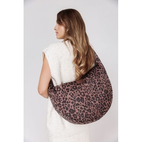STUDIO NOOS PUFFY CROSS BODY BAG RED LEOPARD - ORGANIZÉRY A KOŠÍKY - KOČÁRKY A PŘÍSLUŠENSTVÍ