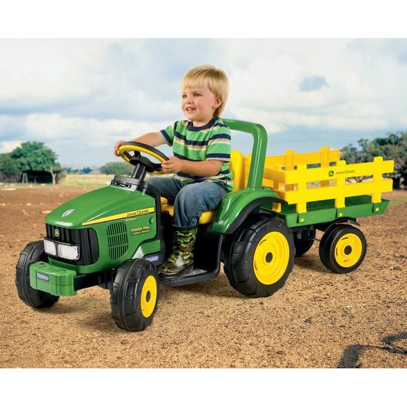 PEG PEREGO PŘÍVĚS J.D. STAKE-SIDE TRAILER - ELEKTRICKÁ VOZÍTKA - PRO DĚTI