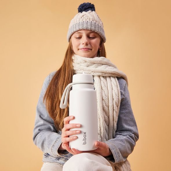 B.BOX NEREZOVÁ TERMOLAHEV S BRČKEM 1L - WHITE OUT - TERMOOBALY A TERMOSKY - KRMENÍ