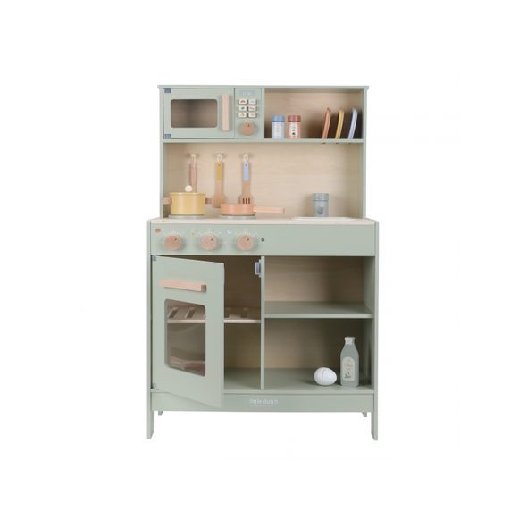 LITTLE DUTCH KUCHYŇKA DŘEVĚNÁ MINT - DŘEVĚNÉ HRAČKY - PRO DĚTI