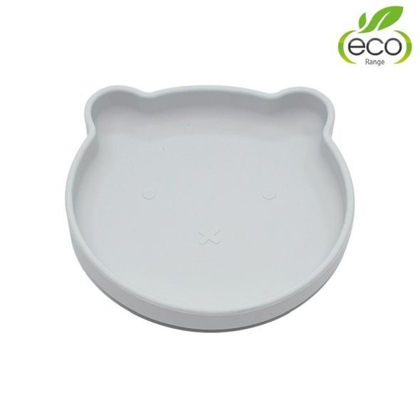 BO JUNGLE SILIKONOVÝ TALÍŘ S PŘÍSAVKOU BEAR - MISKY, TALÍŘKY A PODLOŽKY - KRMENÍ