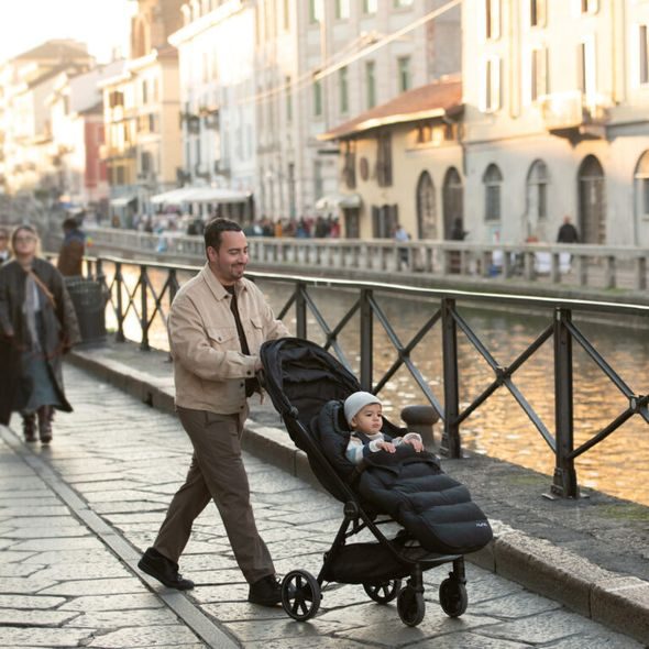 NUNA WINTER STROLLER SET FOOTMUFF & GLOVES W/BAG THUNDER - FUSAKY DO KOČÁRKU - KOČÁRKY A PŘÍSLUŠENSTVÍ
