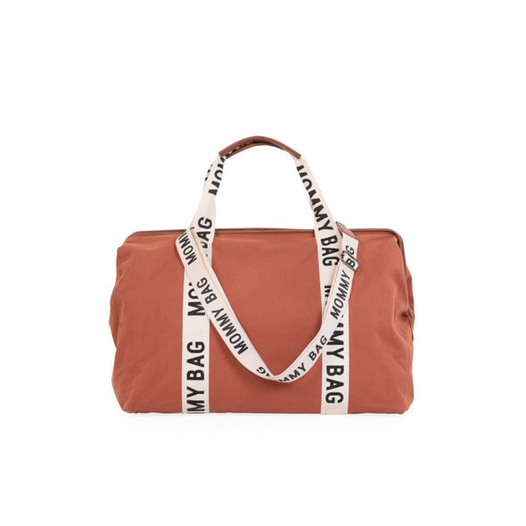 CHILDHOME PŘEBALOVACÍ TAŠKA MOMMY BAG CANVAS TERRACOTTA - PŘEBALOVACÍ TAŠKY - KOČÁRKY A PŘÍSLUŠENSTVÍ
