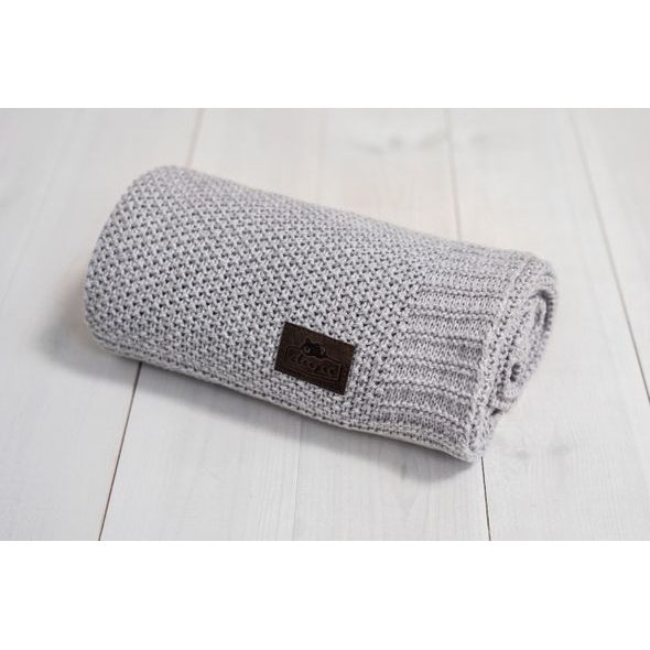 BAMBUSOVÁ DEKA SLEEPEE BAMBOO TOUCH BLANKET ŠEDÁ - DĚTSKÉ DEKY PRO MIMINKA - SPINKÁNÍ