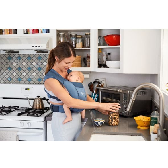 ERGOBABY EMBRACE - SOFT AIR MESH - BLUE - ERGONOMICKÁ NOSÍTKA - NOŠENÍ & SPORT