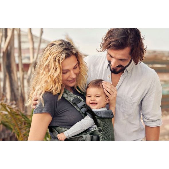 BABYBJÖRN NOSÍTKO HARMONY 3D MESH DARK GREEN - ERGONOMICKÁ NOSÍTKA - NOŠENÍ & SPORT