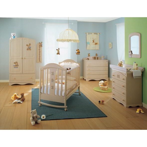 PALI PŘEBALOVACÍ PULT CUCCIOLI-BLEACHED - PŘEBALOVACÍ KOMODY - PŘEBALOVÁNÍ