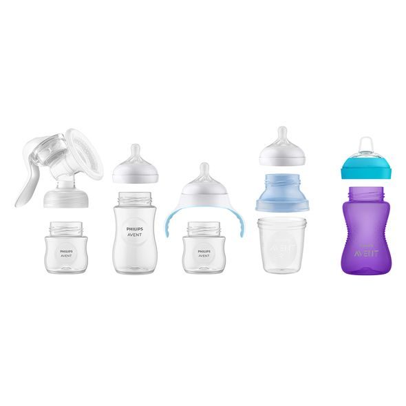 PHILIPS AVENT NOVOROZENECKÁ STARTOVNÍ SADA NATURAL RESPONSE SCD837/12 - KOJENECKÉ LAHVE - KRMENÍ