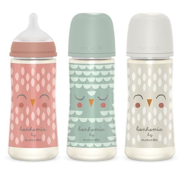 SUAVINEX SUAVINEX | LÁHEV BONHOMIA 360 ML FYZIOLOGICKÁ SX PRO +6 LF - KOJENECKÉ LAHVE - KRMENÍ
