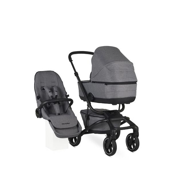EASYWALKER JIMMEY SET XXL IRIS GREY S PŘÍSLUŠENSTVÍM - KOMBINACE S PŘÍSLUŠENSTVÍM - KOČÁRKY A PŘÍSLUŠENSTVÍ