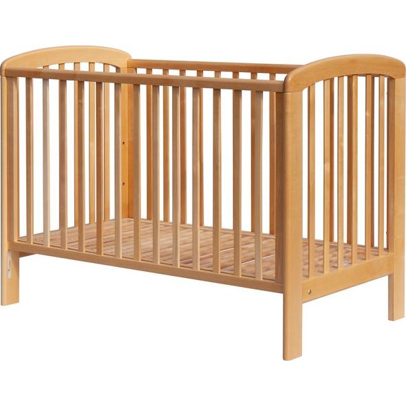 SCARLETT DĚTSKÁ POSTÝLKA SCARLETT DONA - PŘÍRODNÍ - STAHOVACÍ BOČNICE - 120 X 60 CM - DŘEVĚNÉ POSTÝLKY - SPINKÁNÍ