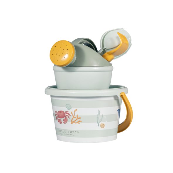 LITTLE DUTCH SADA NA PÍSEK 5 KS FRESH GREEN - HRAČKY NA PÍSEK - PRO DĚTI