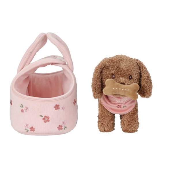 LITTLE DUTCH PEJSEK PLYŠOVÝ JACKIE V KABELCE - LITTLE DUTCH - PRO DĚTI