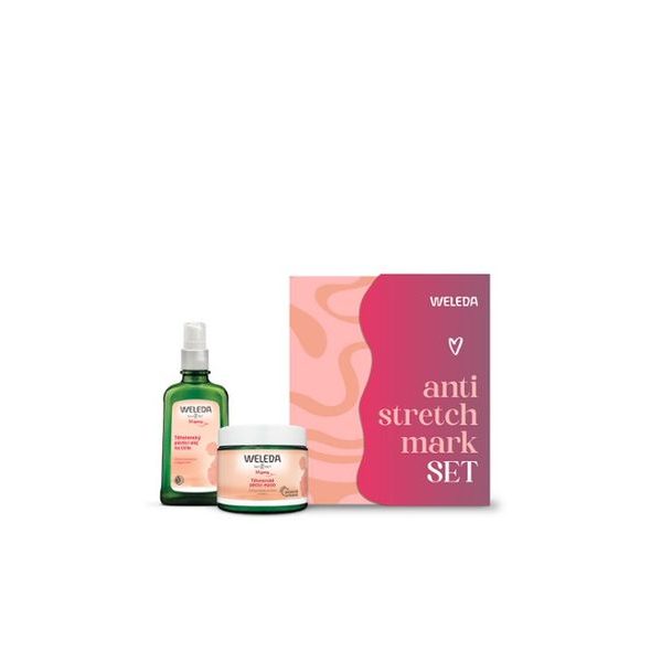 WELEDA ANTI STRETCHMARK SET - KOSMETIKA PRO CELOU RODINU - PRO MAMINKY