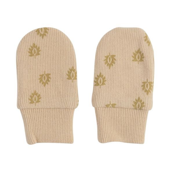LODGER MITTENS PRINT RIB LINEN - RUKAVIČKY, ŠÁTKY, NÁKRČNÍKY - PRO DĚTI