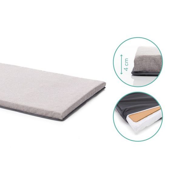 FILLIKID CESTOVNÍ POSTÝLKA PARIS LIGHTGREY MELANGE - CESTOVNÍ POSTÝLKY - SPINKÁNÍ