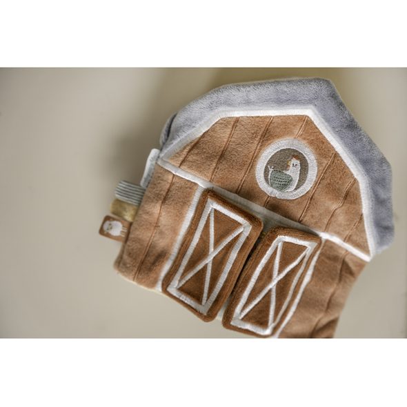 LITTLE DUTCH TEXTILNÍ KNÍŽKA S AKTIVITAMI FARMA - KNÍŽKY PRO NEJMENŠÍ - PRO DĚTI