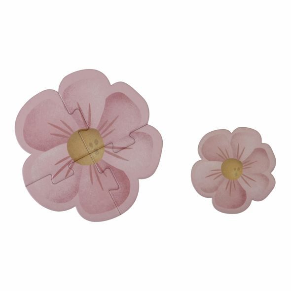 LITTLE DUTCH PUZZLE 6V1 - KVĚTINY A MOTÝLI - MOTORICKÉ A HRY - PRO DĚTI