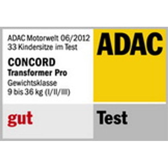 CONCORD TRANSFORMER PRO 2013 - AUTOSEDAČKY 9-36KG - AUTOSEDAČKY A PŘÍSLUŠENSTVÍ