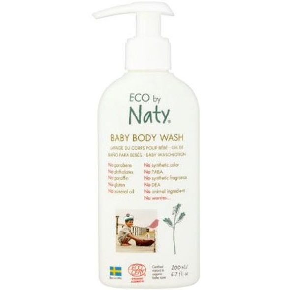 ECO BY NATY DĚTSKÉ ECO TĚLOVÉ MÝDLO NATY 200 ML - ŠAMPÓNY, KOZMETIKA - KOUPÁNÍ A ZDRAVÍ