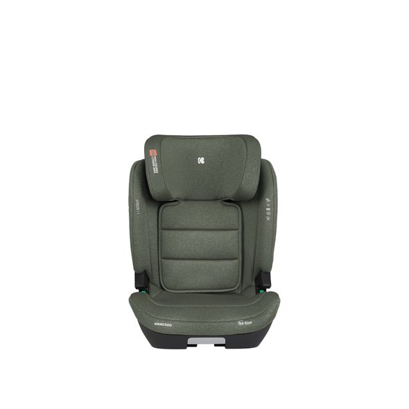 KIKKABOO AUTOSEDAČKA 100-150 CM I-SCOUT I-SIZE ARMY GREEN - AUTOSEDAČKY 15-36KG - AUTOSEDAČKY A PŘÍSLUŠENSTVÍ