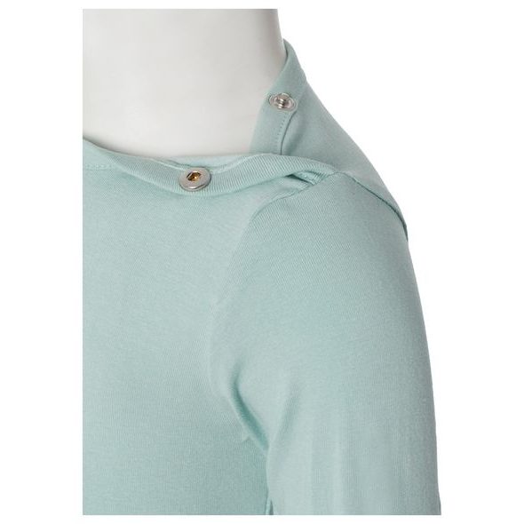 NOPPIES T-SHIRT CHRIS GREY MINT - KABÁTKY, MIKINKY - PRO DĚTI