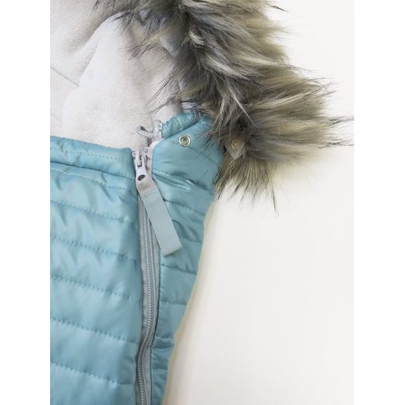 PINKIE FUSAK OCEAN BLUE S KOŽÍŠKEM - FUSAKY DO KOČÁRKU - KOČÁRKY A PŘÍSLUŠENSTVÍ