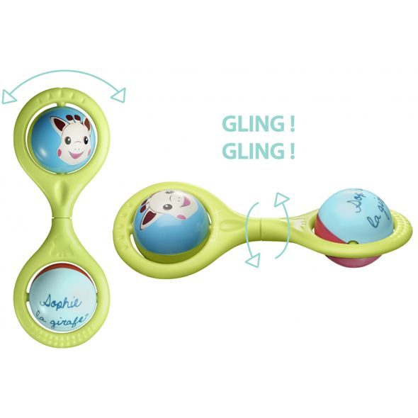VULLI CHRASTÍTKO ČINKA ŽIRAFA SOPHIE - CHRASTÍTKA - PRO DĚTI