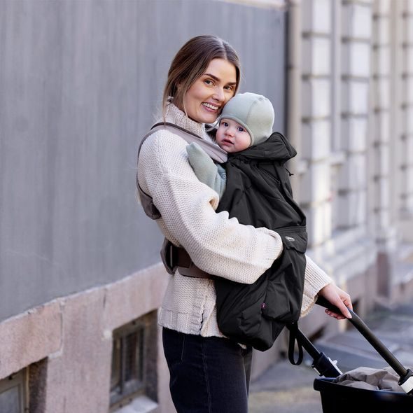 VOKSI VOKSI CARRIER COVER BLACK - DOPLŇKY K NOSÍTKŮM - NOŠENÍ & SPORT