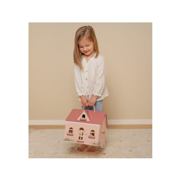 LITTLE DUTCH DOMEČEK PRO PANENKY DŘEVĚNÝ PŘENOSNÝ - DOMEČKY A FIGURKY - PRO DĚTI
