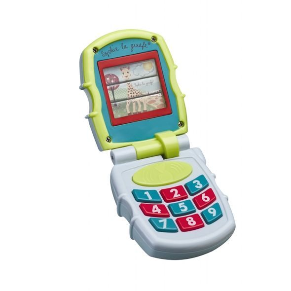 VULLI HRAJÍCÍ TELEFON ŽIRAFA SOPHIE - HRAČKY SE ZVUKY - PRO DĚTI