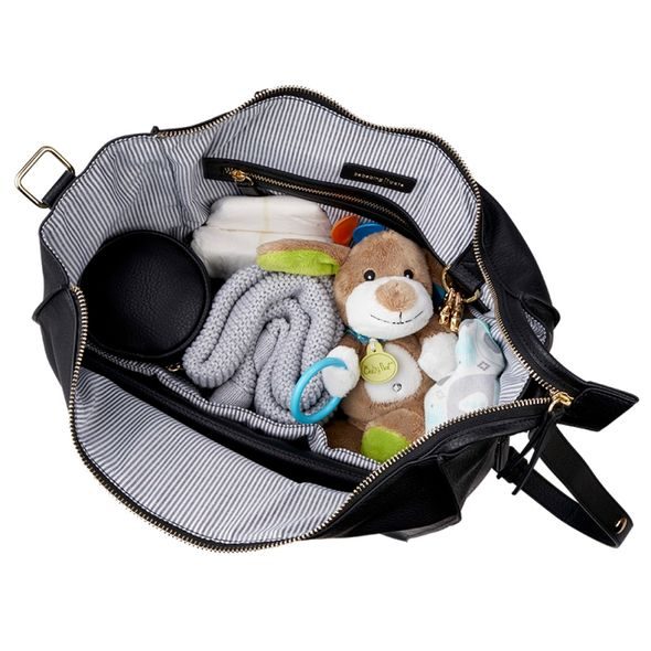 BABABING LUCIA PŘEBALOVACÍ TAŠKA/BATOH, BLACK - PŘEBALOVACÍ TAŠKY - KOČÁRKY A PŘÍSLUŠENSTVÍ