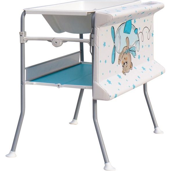 SCARLETT PŘEBALOVACÍ PULT S VANIČKOU SCARLETT FLORIDA MODRÝ - PŘEBALOVACÍ PULTY - PŘEBALOVÁNÍ