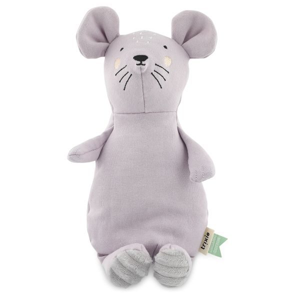 TRIXIE BABY 100% ORGANIC COTTON PLUSH TOY SMALL MOUSE - PLYŠOVÁ ZVÍŘATA - PRO DĚTI