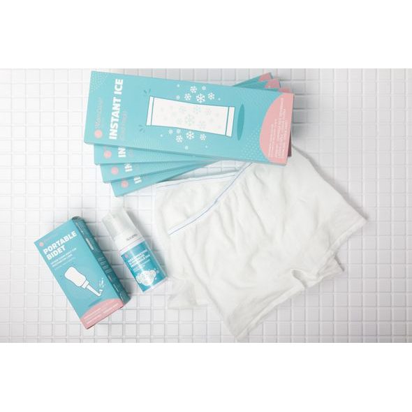 MOMCARE BY LINA ZVÝHODNĚNÝ BALÍČEK DO PORODNICE 2XL - POPORODNÍ POMŮCKY - PRO MAMINKY