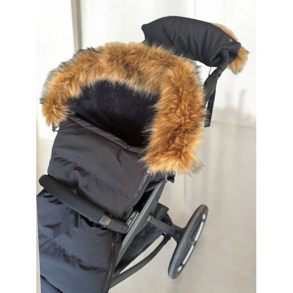 EMITEX FUSAK COMBI SOFT WILD BLACK - FUSAKY DO KOČÁRKU - KOČÁRKY A PŘÍSLUŠENSTVÍ