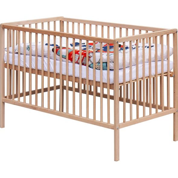 SCARLETT DĚTSKÁ POSTÝLKA S KOMPLETNÍ VÝBAVOU SCARLETT 120 X 60 CM - FIRO - DŘEVĚNÉ POSTÝLKY - SPINKÁNÍ