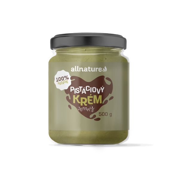 ALLNATURE PISTÁCIOVÝ KRÉM 500 G - ČOKOLÁDY A KRÉMY - PRE MAMIČKY