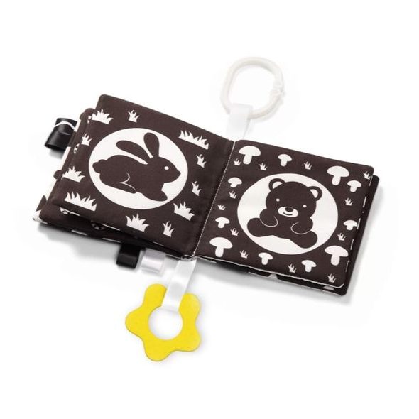 BABYONO KNÍŽKA NA HRANÍ BLACK&WHITE - KNÍŽKY PRO NEJMENŠÍ - PRO DĚTI