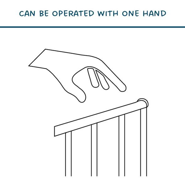 BABY DAN ZÁBRANA PREMIER EXTRA ŠIROKÝ 183 CM ČERNÝ - BEZPEČNOST A LÉKÁRNA - KOUPÁNÍ A ZDRAVÍ