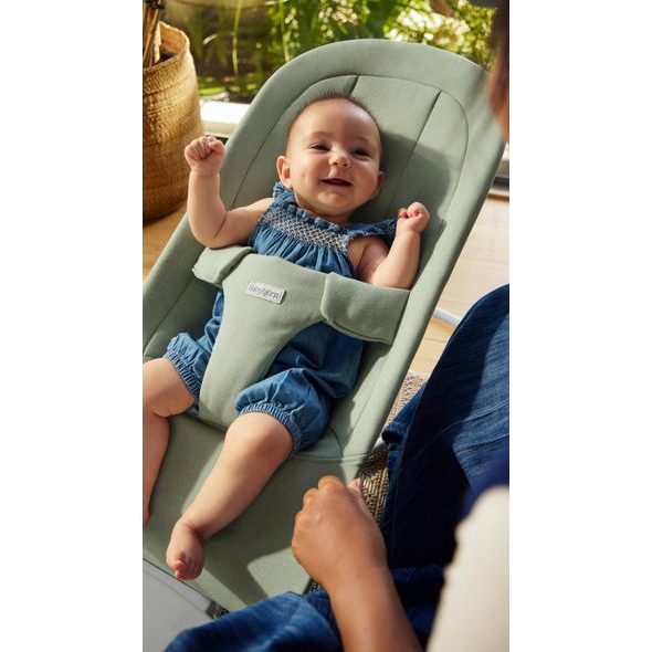BABYBJÖRN LEHÁTKO BEGIN LIGHT GREEN WOVEN - LEHÁTKA A HOUPADLA - SPINKÁNÍ