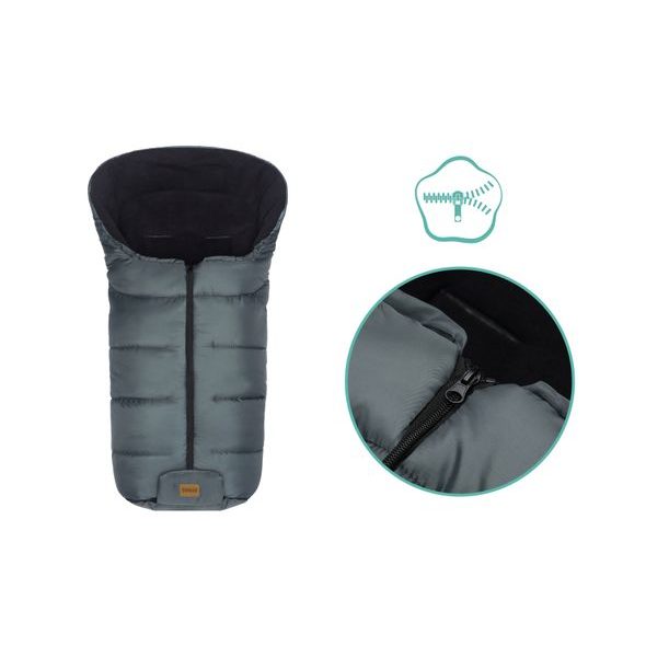 FILLIKID FUSAK ZIMNÍ ECO BIG DARKGREY - FUSAKY DO KOČÁRKU - KOČÁRKY A PŘÍSLUŠENSTVÍ