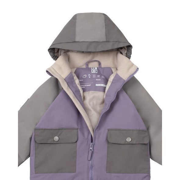 LEOKID PŘECHODOVÁ BUNDA LILAC GRAY VEL. 2 - 3 ROKY (VEL. 92) - BUNDY - PRO DĚTI